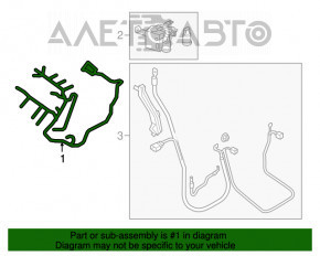 Проводка моторная Audi A4 B9 17- 2.0Т