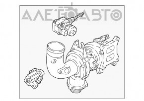 Турбина Audi Q5 80A 18-20 2.0Т 101к