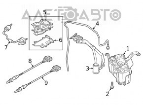 Sonda lambda pentru primul Audi Q5 80A 18- 2.0T.