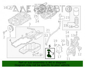 Датчик уровня масла Audi A4 B9 17- 2.0T