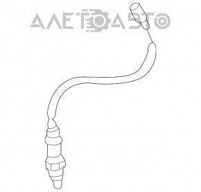 Sonda lambda stânga a doua VW Passat b7 12-15 SUA 3.6