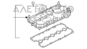 Крышка клапанная VW Passat b7 12-15 USA 2.5