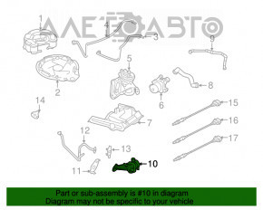 Клапан ЕГР VW Passat VW Beetle 12-19 2.5