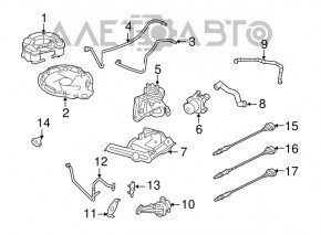 Клапан ЕГР VW Passat VW Beetle 12-19 2.5