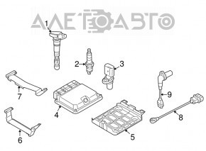 Датчик детонации VW Passat b7 12-15 USA 2.5