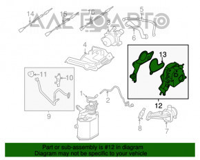 Pompa de vid VW Jetta 11-18 SUA 2.5