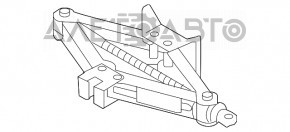 Домкрат Kia Forte 4d 14-18