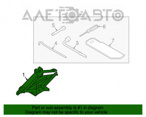 Домкрат Hyundai Tucson 16-21