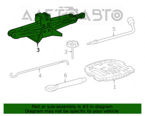 Cric Toyota Avalon 19-