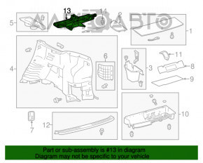 Домкрат Toyota Highlander 20-22 ржавый