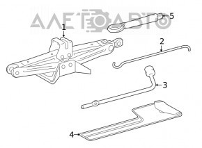 Cric Toyota Prius 50 16-