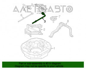 Ключ балонный Kia Niro 17-22 HEV, PHEV