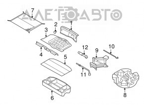 Clește de remorcare Hyundai Elantra UD 11-16