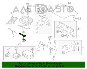 Clema de tractare Hyundai Sonata 11-15