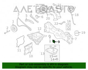 Supapa electromagnetică de control a distribuitorilor de fază pentru Subaru Outback 20- 2.5 FB25