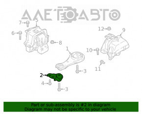 Suport motor central Mitsubishi Outlander 14-19 3.0