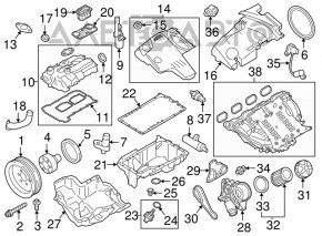 Supapa electromagnetica BMW X3 F25 11-17 2.0T