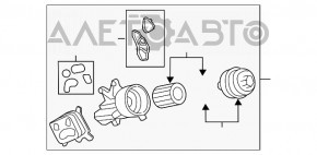 Carcasa filtru ulei Mini Cooper Clubman R55 07-14 1.6 turbo nou original OEM