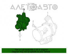 Корпус термостата BMW X5 E70 07-13 3.0