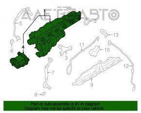 Turbina completă cu colector pentru BMW X5 E70 07-13 3.0