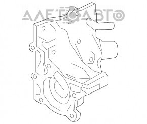 Corpul termostatului Nissan Sentra 20-