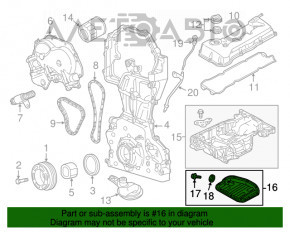 Palet de ulei Nissan Pathfinder 13-20 2.5h