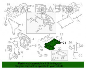 Palet de ulei Infiniti Q50 14-15 3.7 VQ37VHR AWD