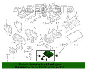 Palet Nissan Pathfinder 13-20 VQ35DE 3.5