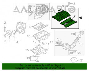 Крышка клапанная BMW X1 F48 16-19 B46