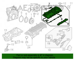 Capac supapă BMW 7 G11 G12 16-19 B58