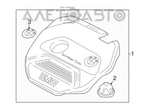 Capacul motorului BMW X1 F48 16-19 B46