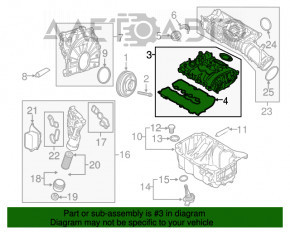 Крышка клапанная BMW X3 G01 18-21 2.0T