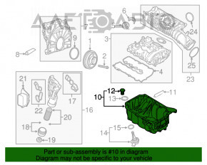 Palet ulei BMW X1 F48 16-19 B46