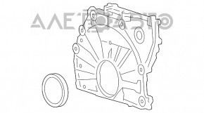 Capacul motorului din spate pentru BMW 7 G11 G12 16-19 B58