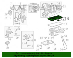 Capac supapă 2ZR-FXE Toyota Prius 30 10-15