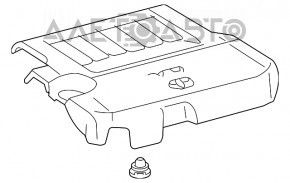 Capac motor Toyota Camry v55 15-17 3.5 SUA