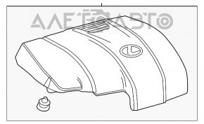 Накладка двигателя Lexus RX350 16-22