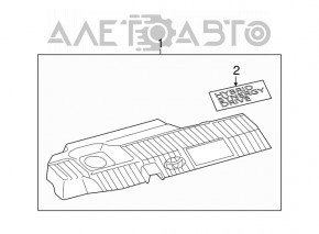 Накладка двигателя Toyota Prius V 12-17