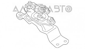 Подушка двигателя левая Nissan Pathfinder 13-20 hybrid