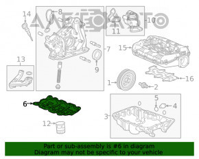 Маслоотражатель Honda Accord 13-17 3.5