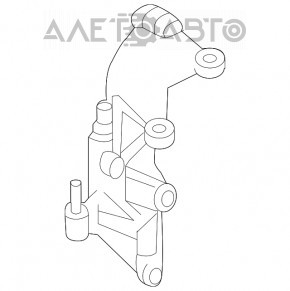 Кронштейн подушки двигателя правый Nissan Murano z52 15-