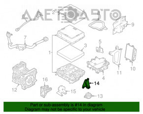 Suport motor dreapta pentru perna Nissan Leaf 13-17