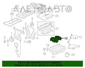 Насос масляный ДВС Mitsubishi Outlander 14-21 2.4 4J12