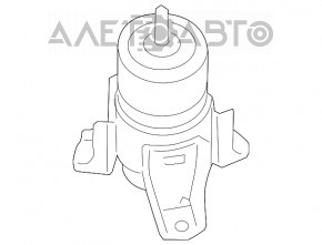 Pernele motorului față Nissan Maxima A36 16- 3.5 FWD, noi, originale OEM.