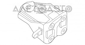 Suport motor frontal pentru perna Nissan Pathfinder 13-20 hibrid