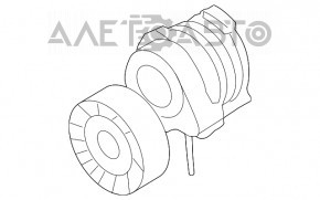 Натяжитель ремня приводного BMW X5 E70 4.8 N62B48 новый OEM оригинал