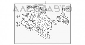 Передняя крышка двигателя Lexus IS250 14-20 4GRFSE с масляным насосом