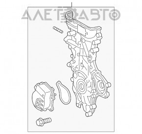 Capota motorului frontal 2ZR-FXE Toyota Prius 50 16-