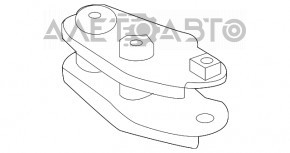 Suport motor spate Nissan Rogue 14-20 AWD