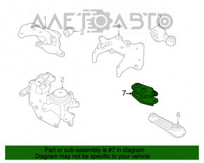 Suport motor spate Nissan Rogue 14-20 AWD